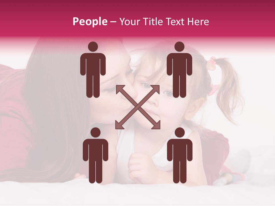 Lifestyle Vertical Hugging PowerPoint Template