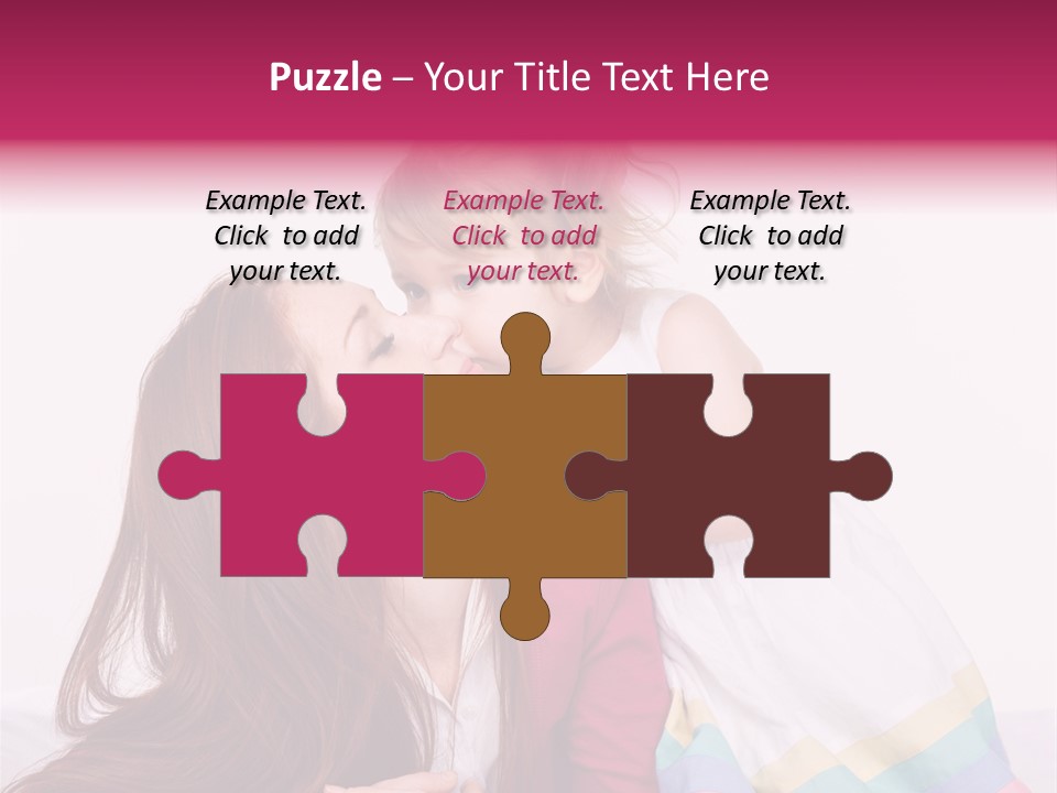 Daytime Indoors Affectionate PowerPoint Template