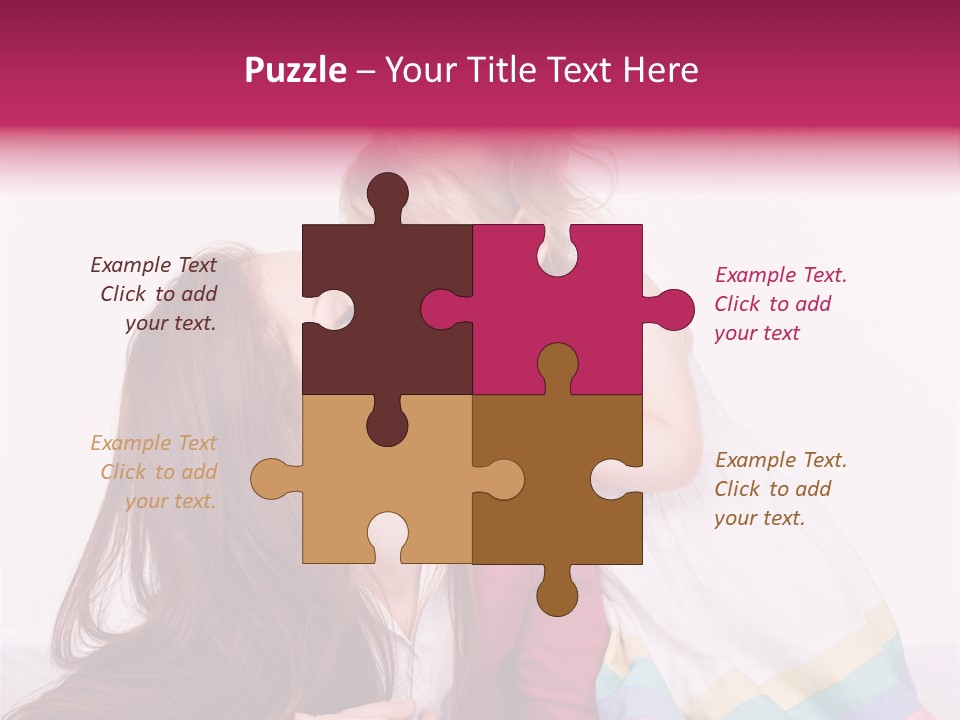 Daytime Indoors Affectionate PowerPoint Template