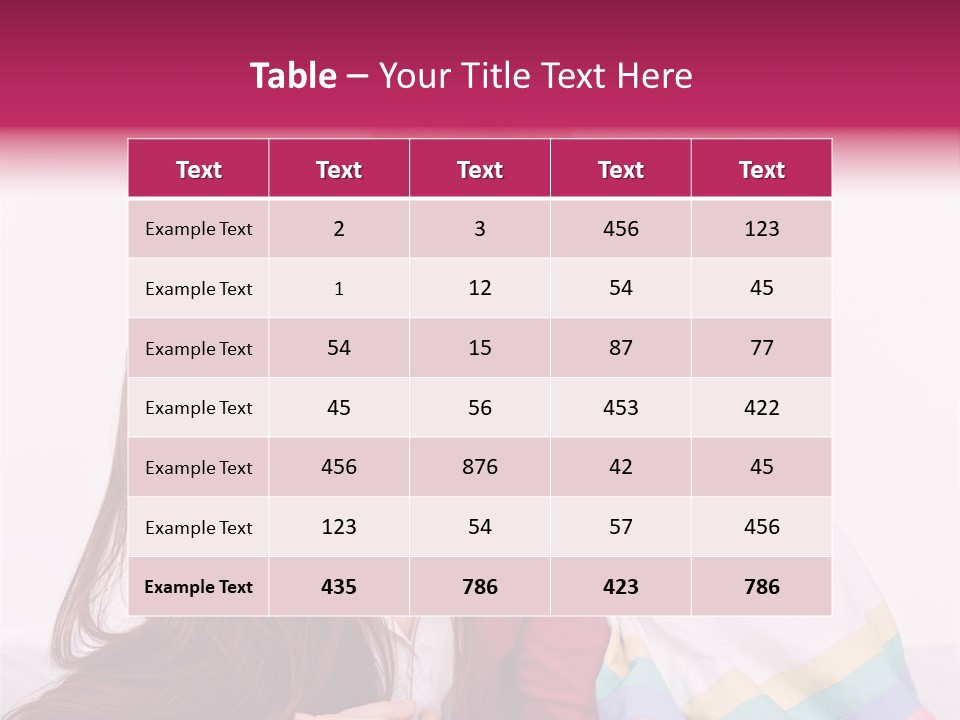 Daytime Indoors Affectionate PowerPoint Template