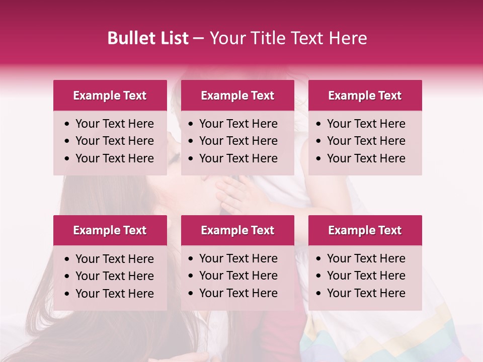 Daytime Indoors Affectionate PowerPoint Template