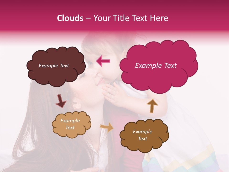 Daytime Indoors Affectionate PowerPoint Template