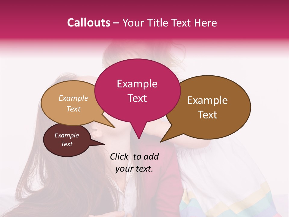 Daytime Indoors Affectionate PowerPoint Template