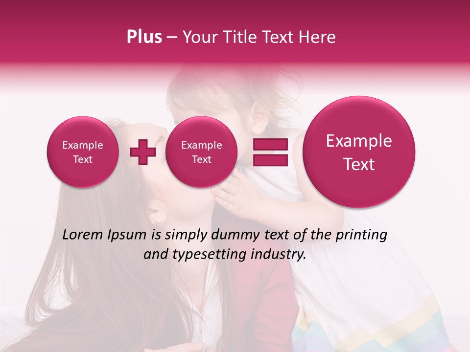 Daytime Indoors Affectionate PowerPoint Template
