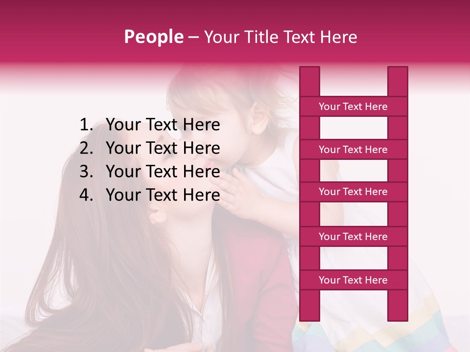 Daytime Indoors Affectionate PowerPoint Template