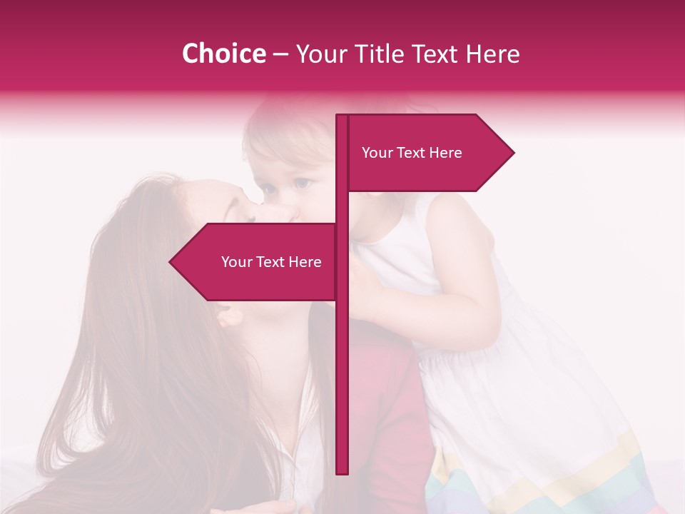 Daytime Indoors Affectionate PowerPoint Template