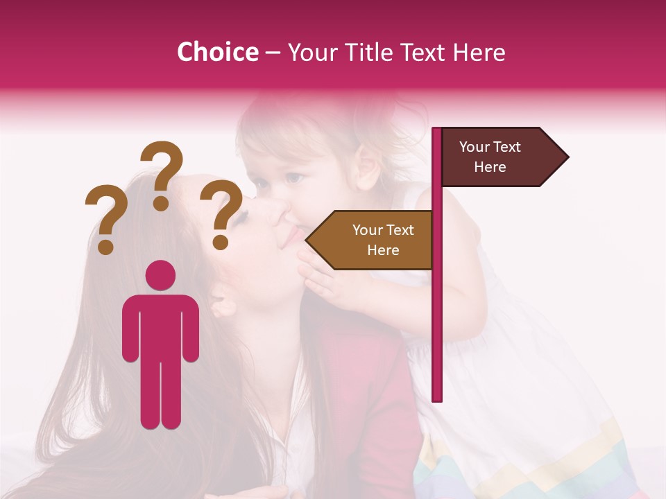 Daytime Indoors Affectionate PowerPoint Template