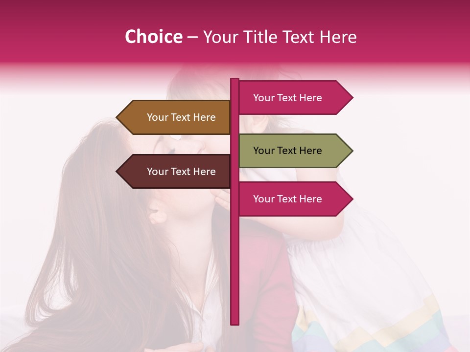 Daytime Indoors Affectionate PowerPoint Template