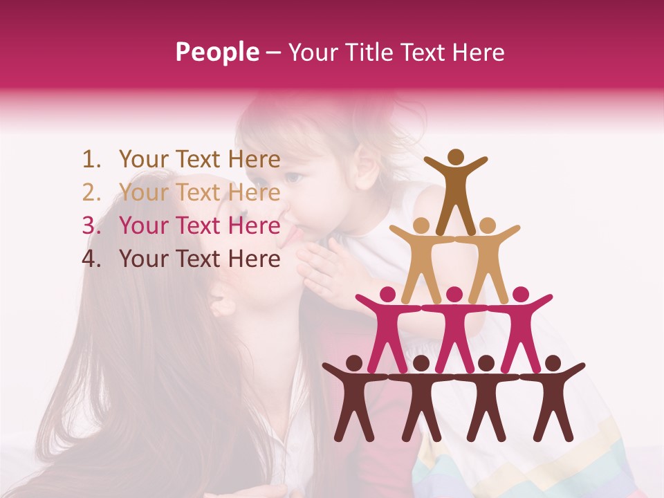 Daytime Indoors Affectionate PowerPoint Template