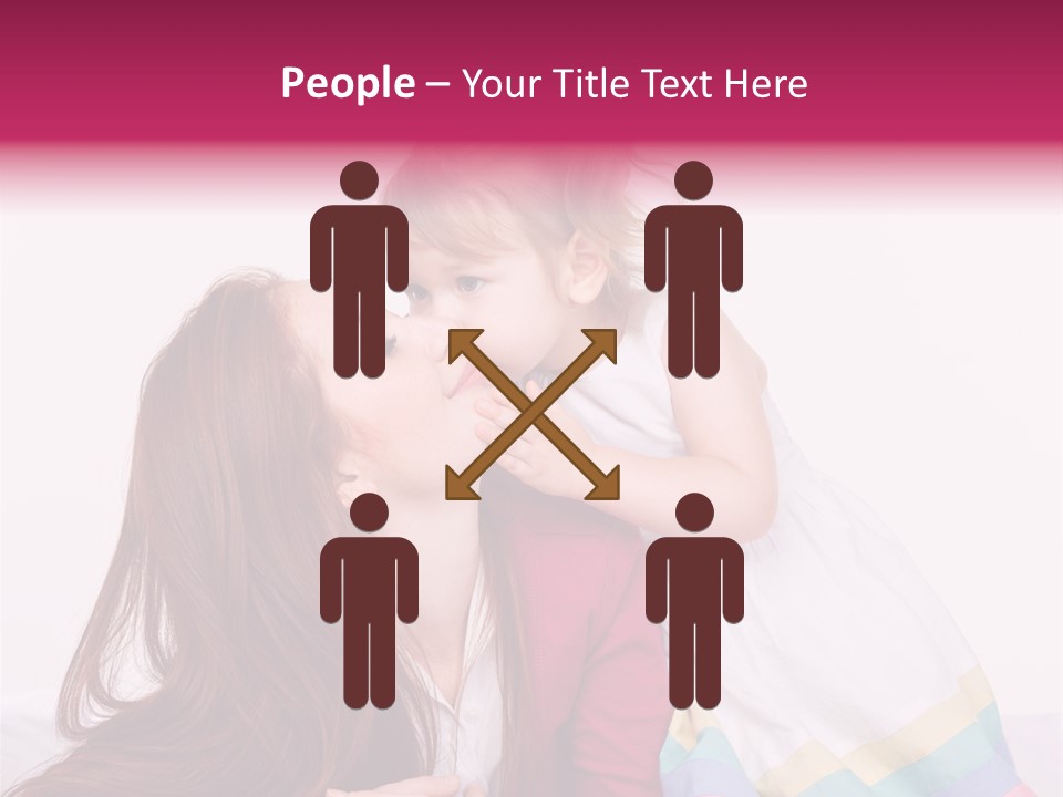 Daytime Indoors Affectionate PowerPoint Template