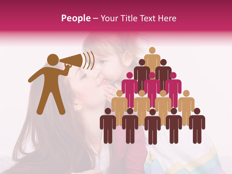 Daytime Indoors Affectionate PowerPoint Template