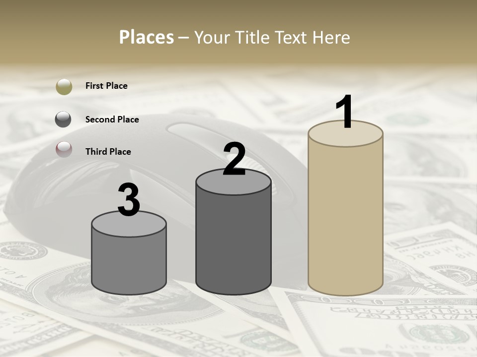 White Laptop Internet PowerPoint Template