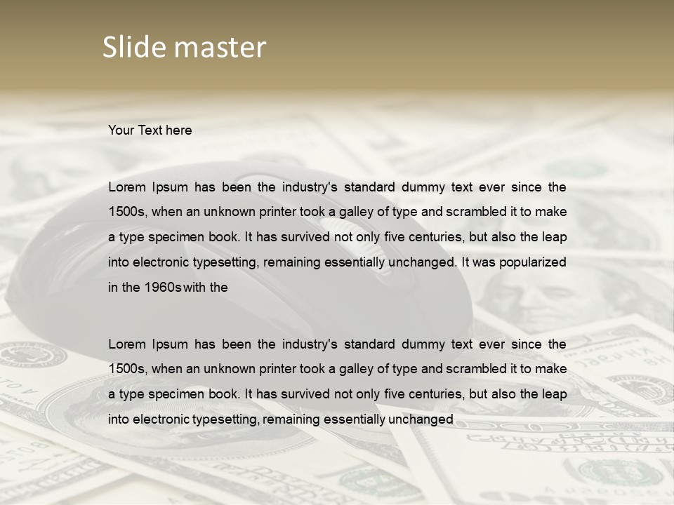 White Laptop Internet PowerPoint Template