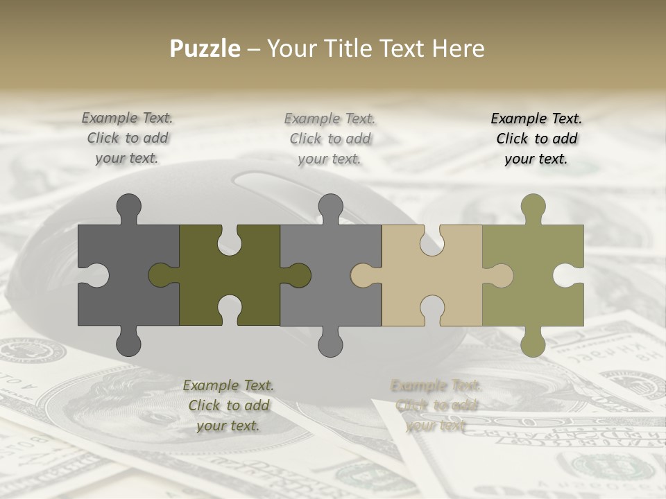 White Laptop Internet PowerPoint Template