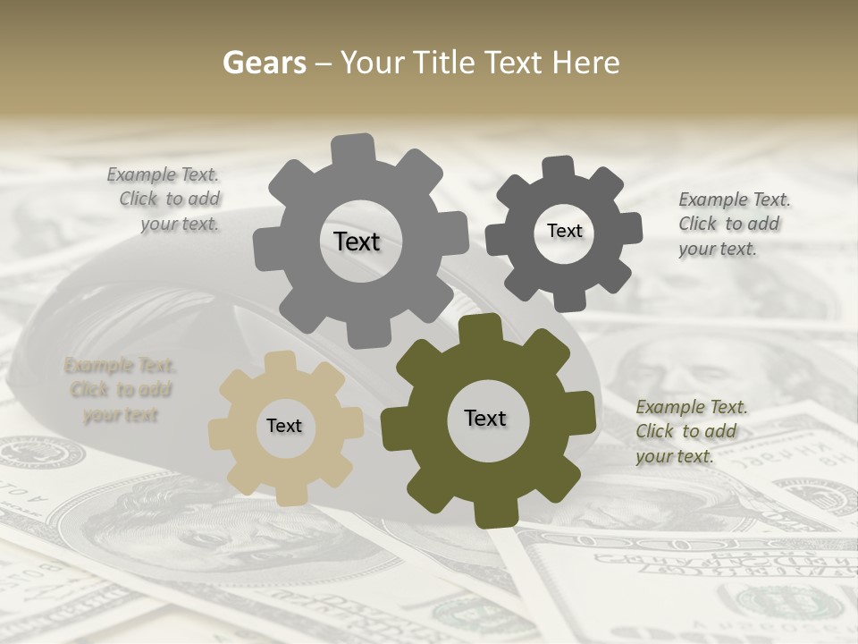 White Laptop Internet PowerPoint Template