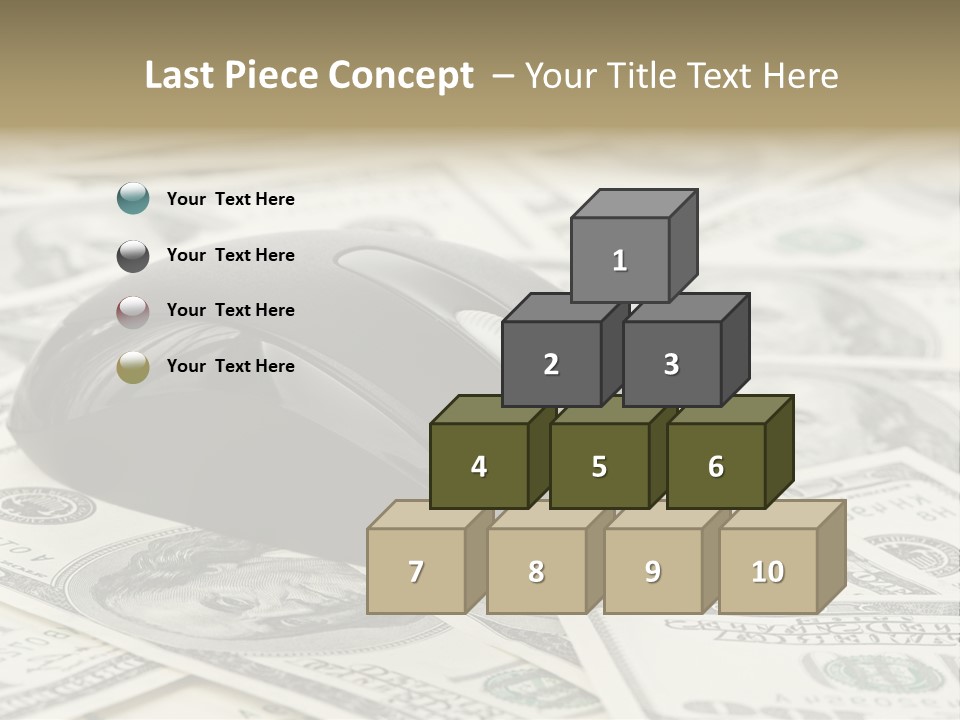 White Laptop Internet PowerPoint Template