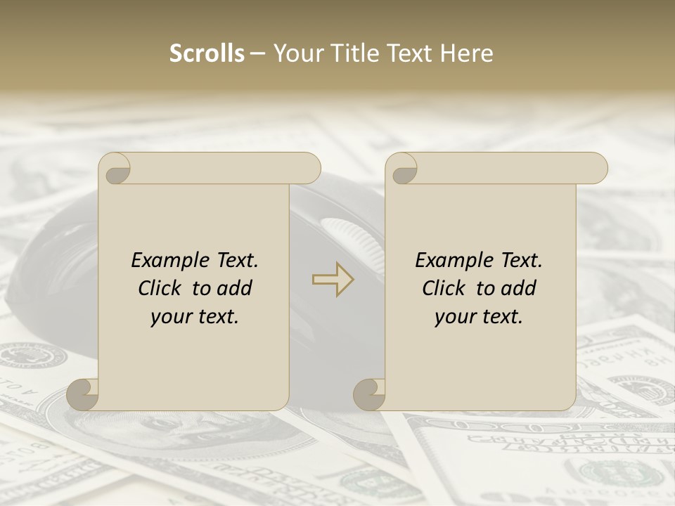 White Laptop Internet PowerPoint Template