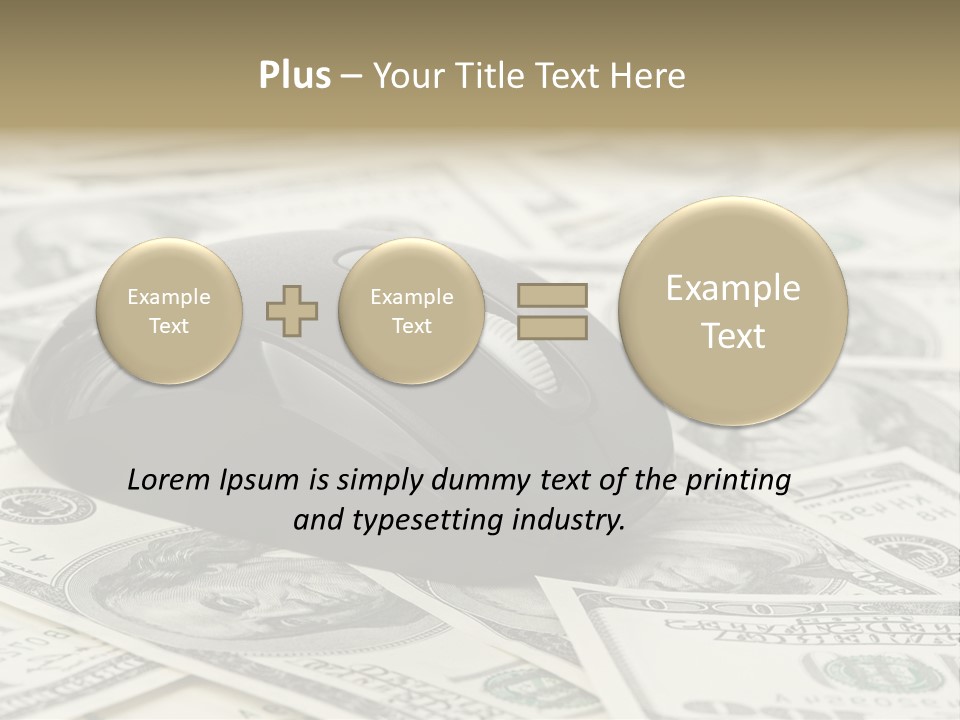 White Laptop Internet PowerPoint Template