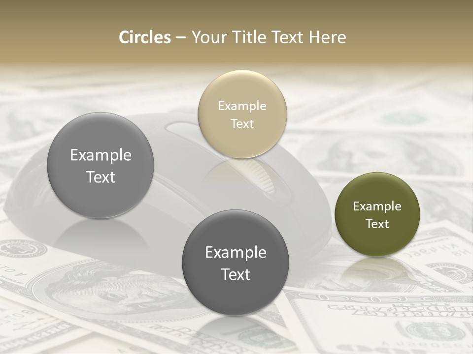 White Laptop Internet PowerPoint Template