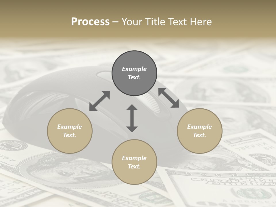 White Laptop Internet PowerPoint Template