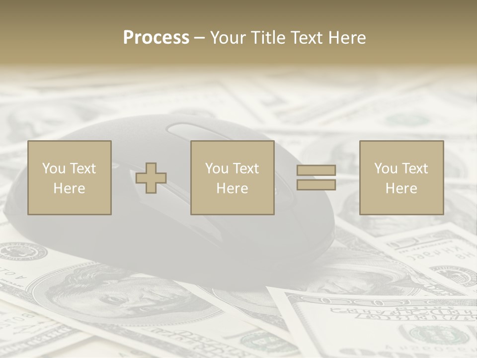 White Laptop Internet PowerPoint Template