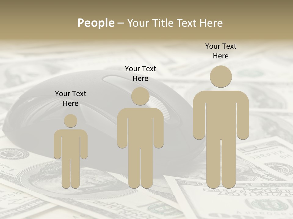 White Laptop Internet PowerPoint Template