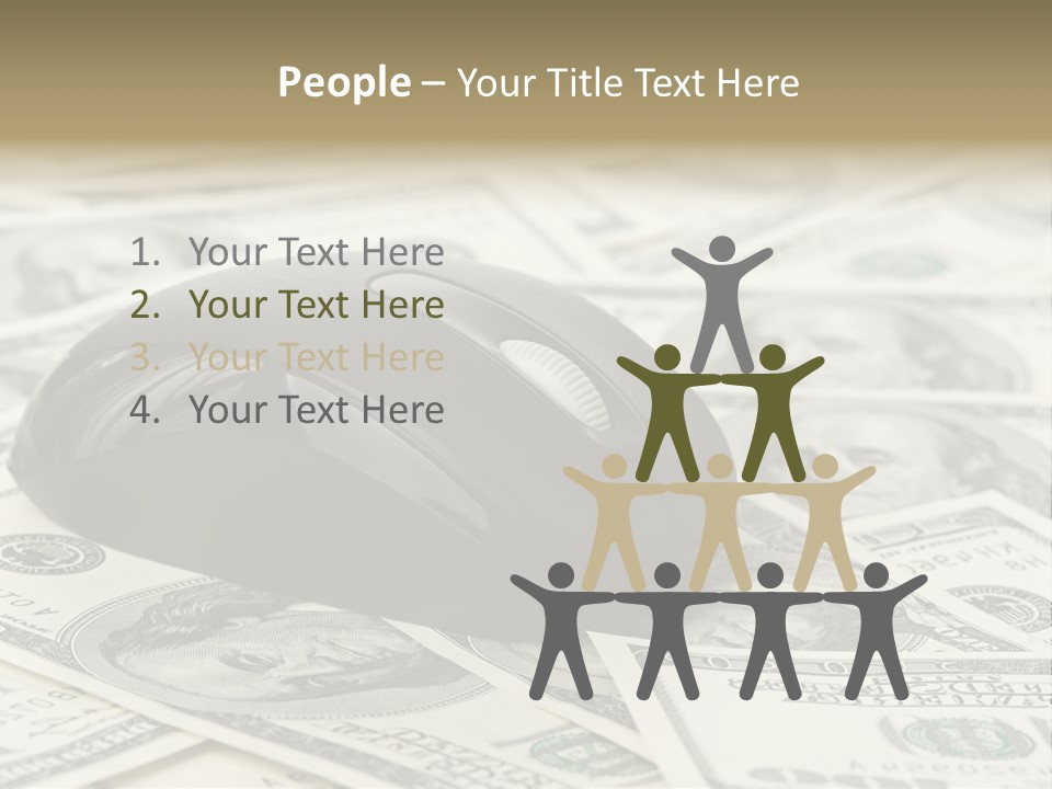 White Laptop Internet PowerPoint Template