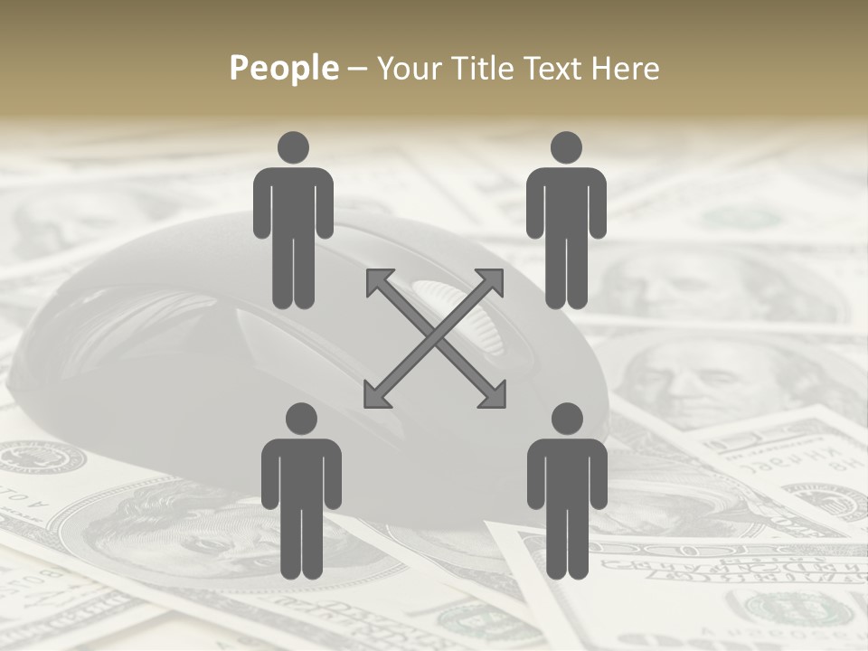 White Laptop Internet PowerPoint Template