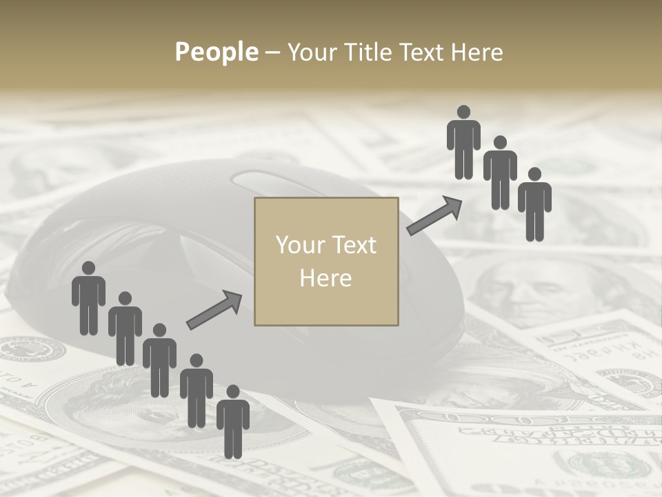 White Laptop Internet PowerPoint Template