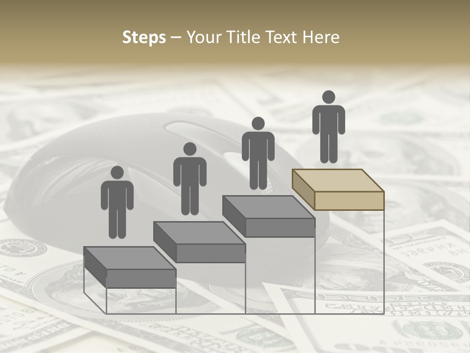 White Laptop Internet PowerPoint Template