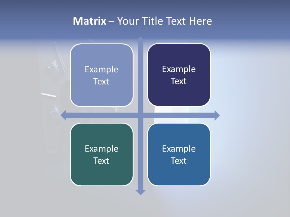 Money Treasure Safe PowerPoint Template