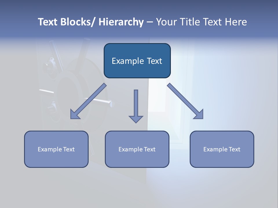 Money Treasure Safe PowerPoint Template