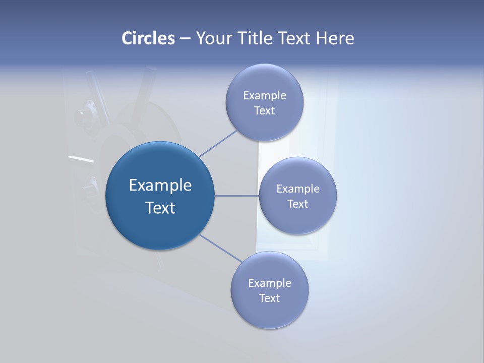 Money Treasure Safe PowerPoint Template