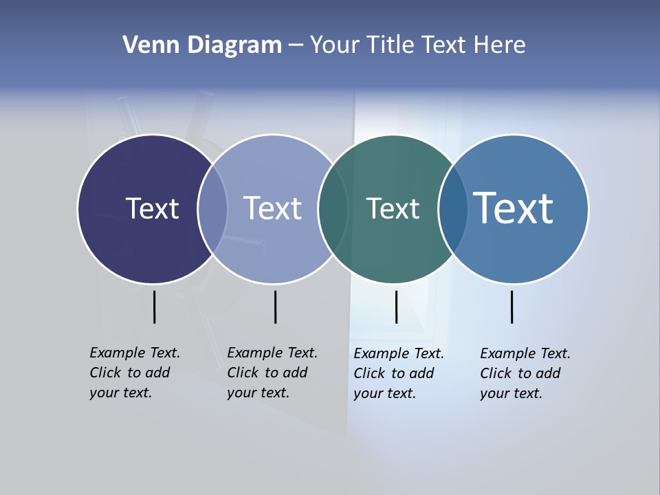 Money Treasure Safe PowerPoint Template