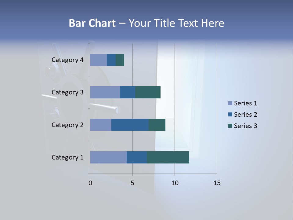 Money Treasure Safe PowerPoint Template