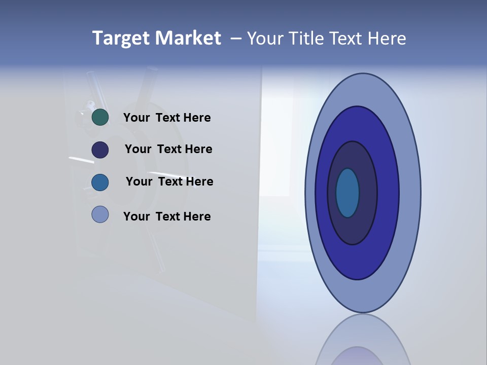 Money Treasure Safe PowerPoint Template