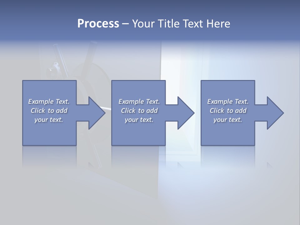 Money Treasure Safe PowerPoint Template