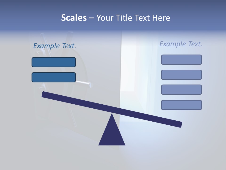 Money Treasure Safe PowerPoint Template