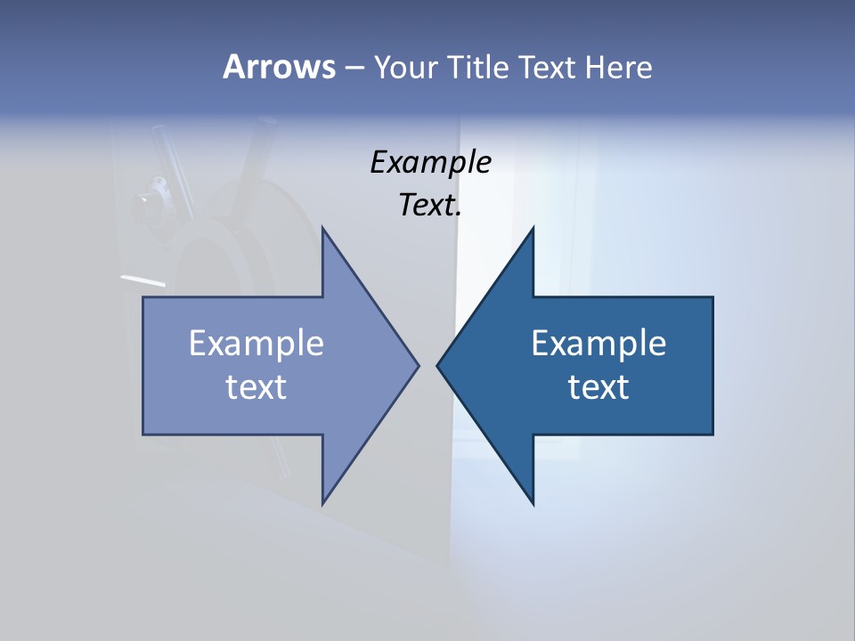 Money Treasure Safe PowerPoint Template