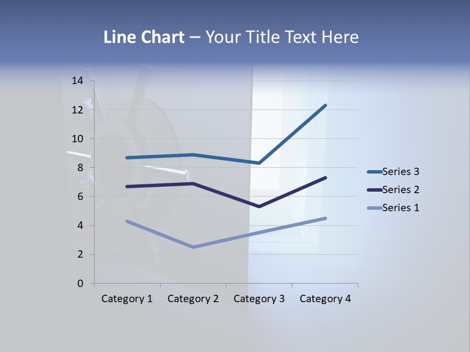 Money Treasure Safe PowerPoint Template