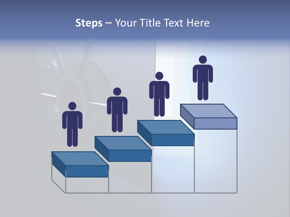 Money Treasure Safe PowerPoint Template