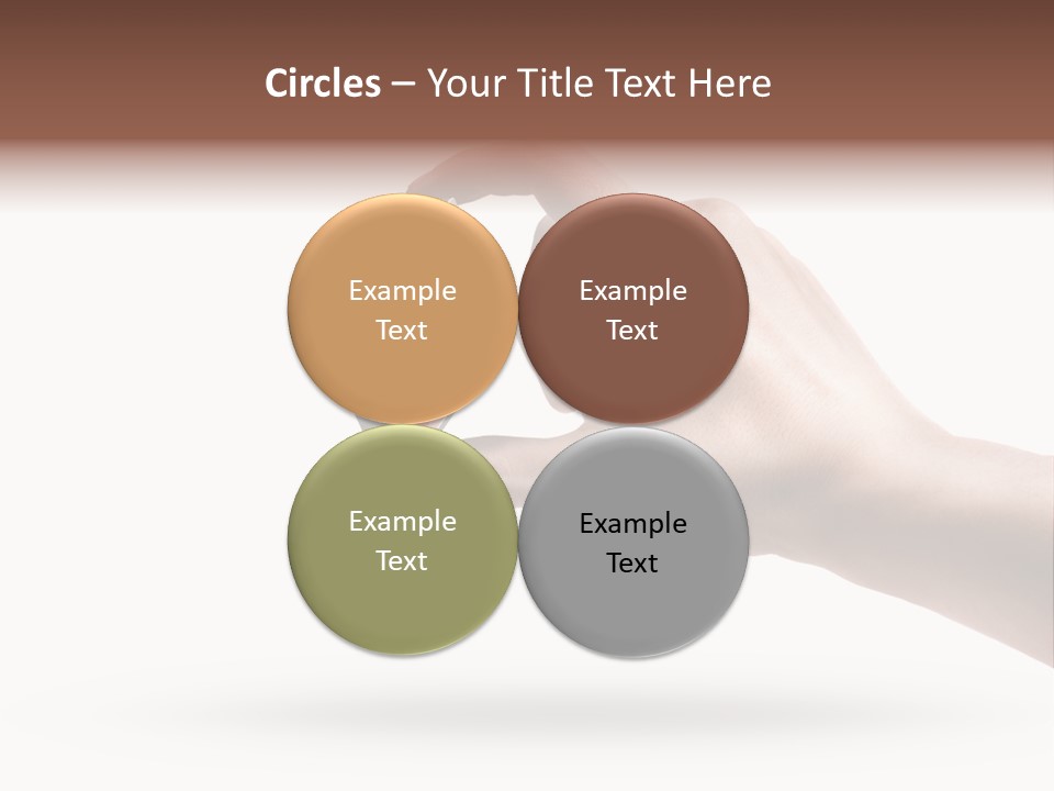 Caucasian Male Gesturing PowerPoint Template