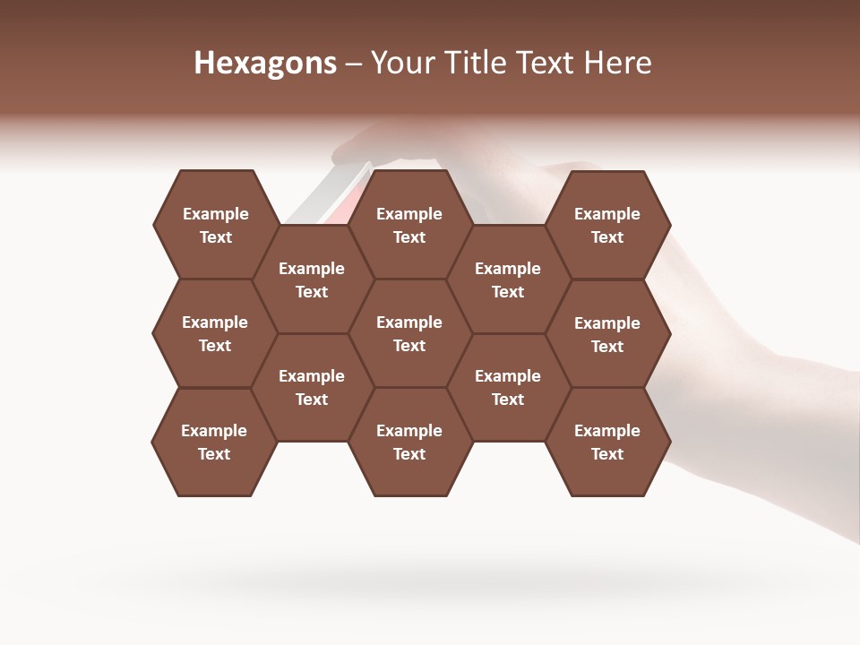 Caucasian Male Gesturing PowerPoint Template