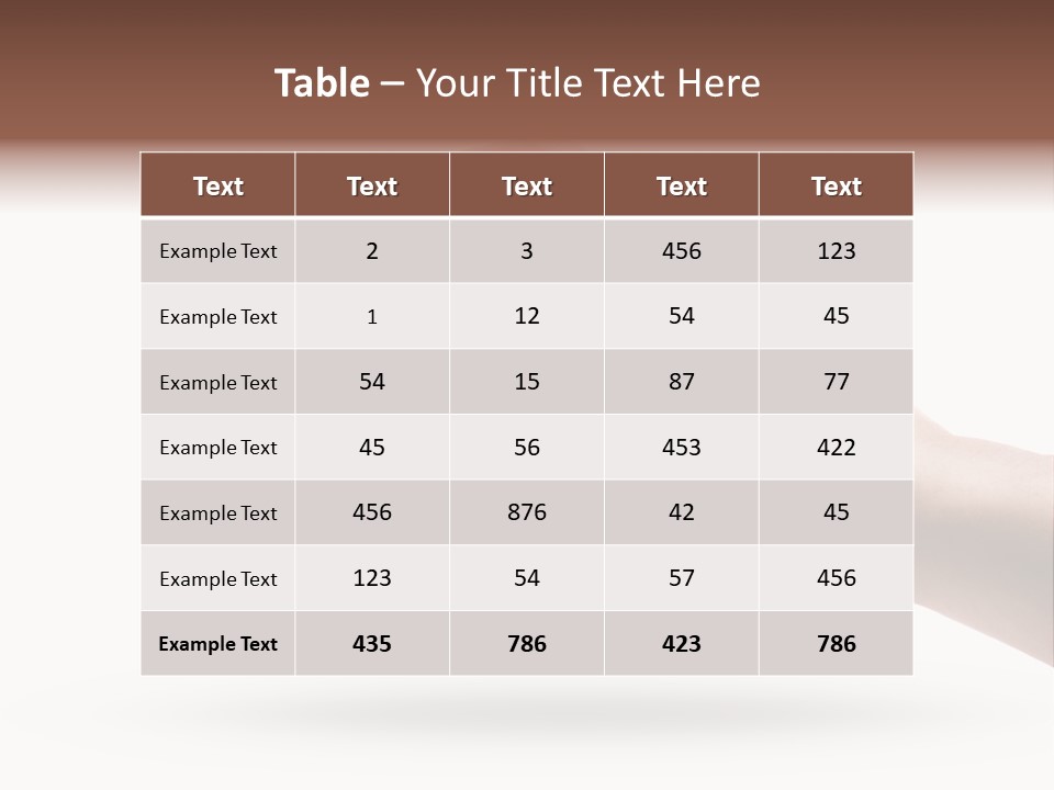Caucasian Male Gesturing PowerPoint Template