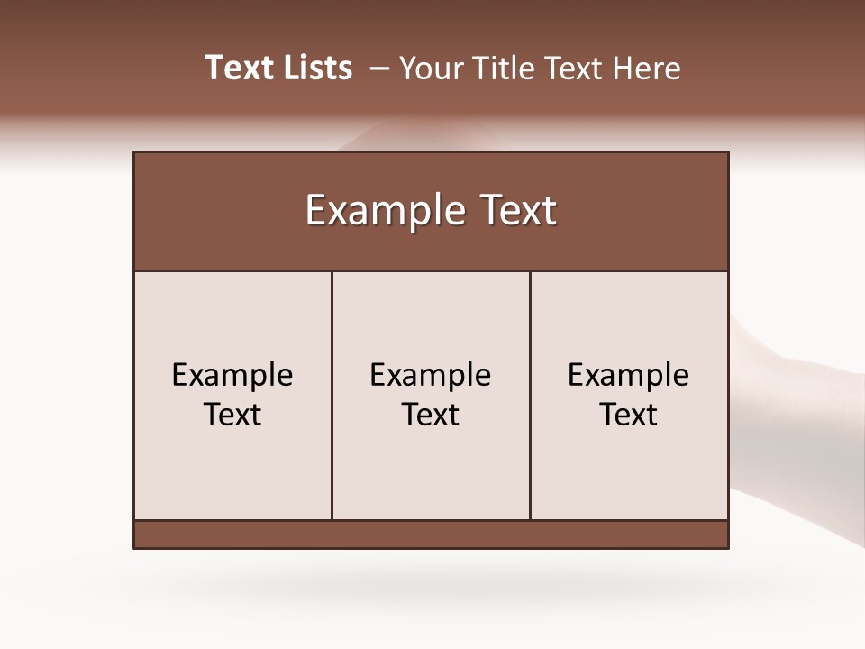 Caucasian Male Gesturing PowerPoint Template