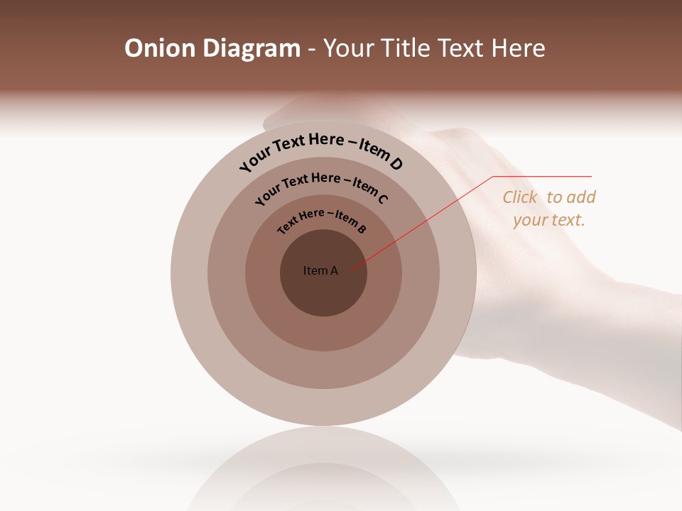 Caucasian Male Gesturing PowerPoint Template