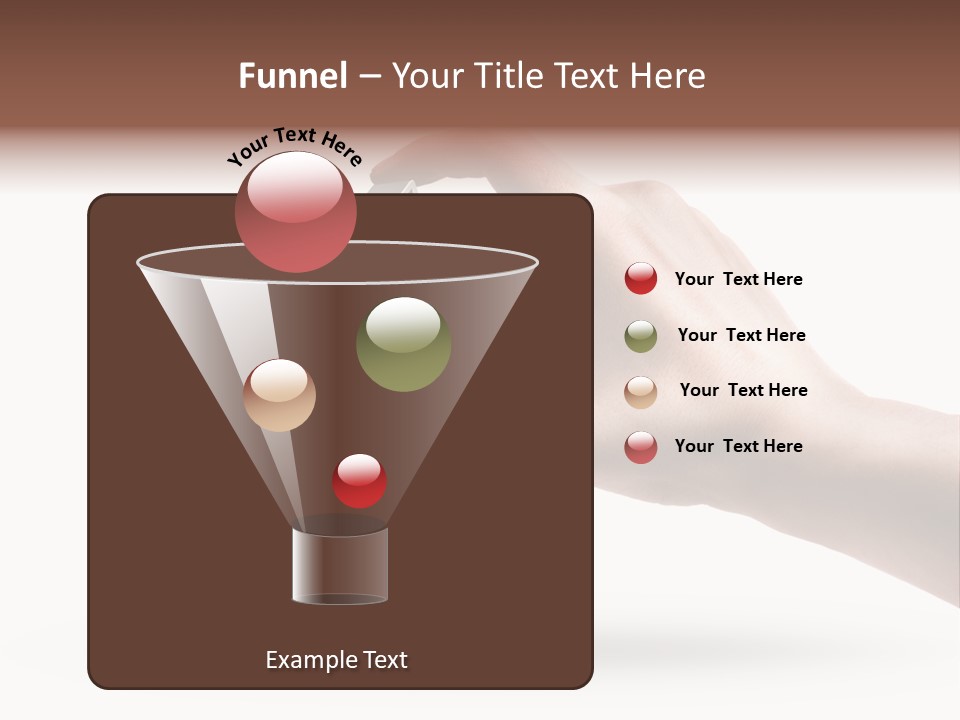 Caucasian Male Gesturing PowerPoint Template