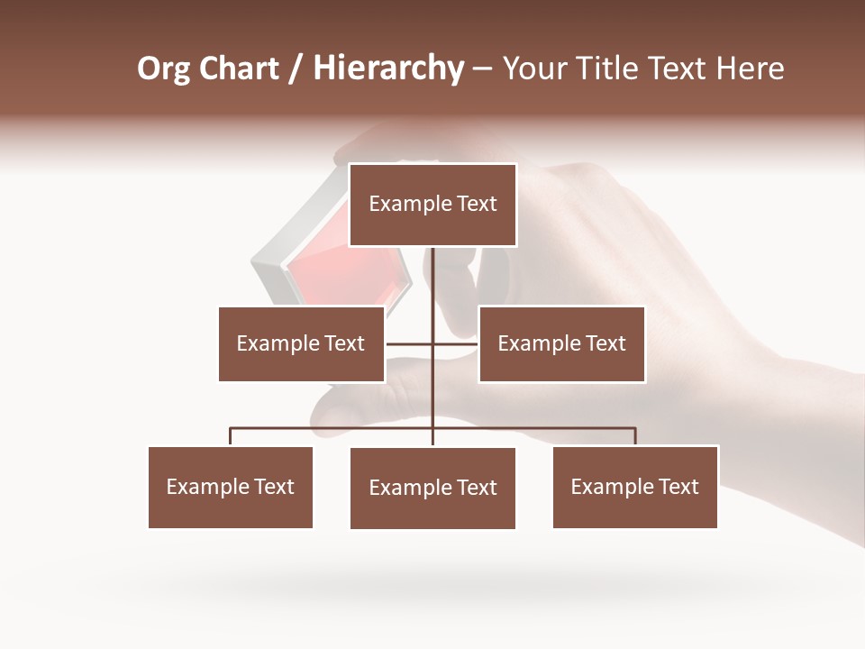 Caucasian Male Gesturing PowerPoint Template