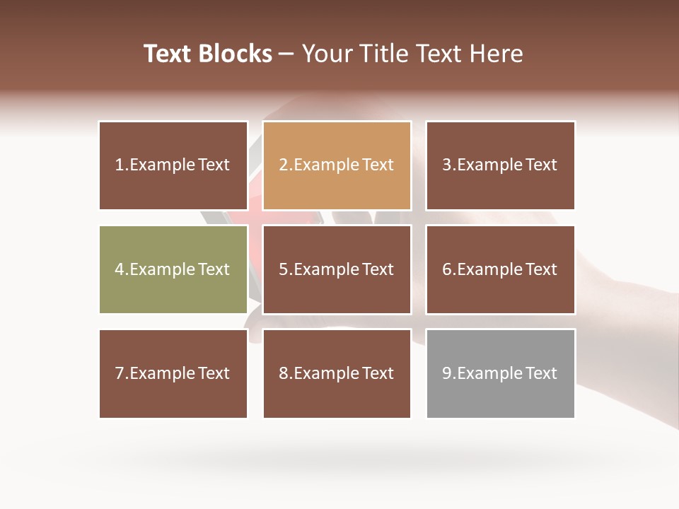 Caucasian Male Gesturing PowerPoint Template