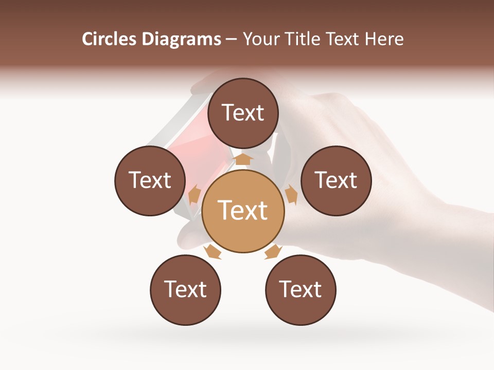 Caucasian Male Gesturing PowerPoint Template